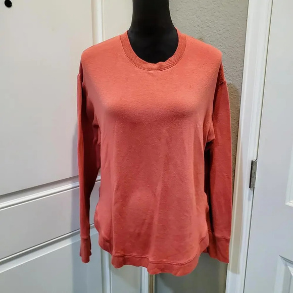 JoyLab Melon Pink Pullover Crewneck Sweatshirt Women's Size Medium - Picture 4 of 15